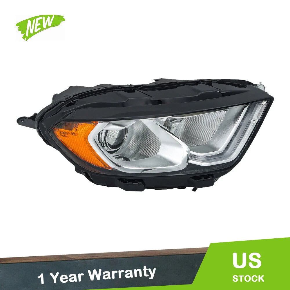 Headlight Chrome Halogen with DRL for Ford EcoSport (2018–2023)