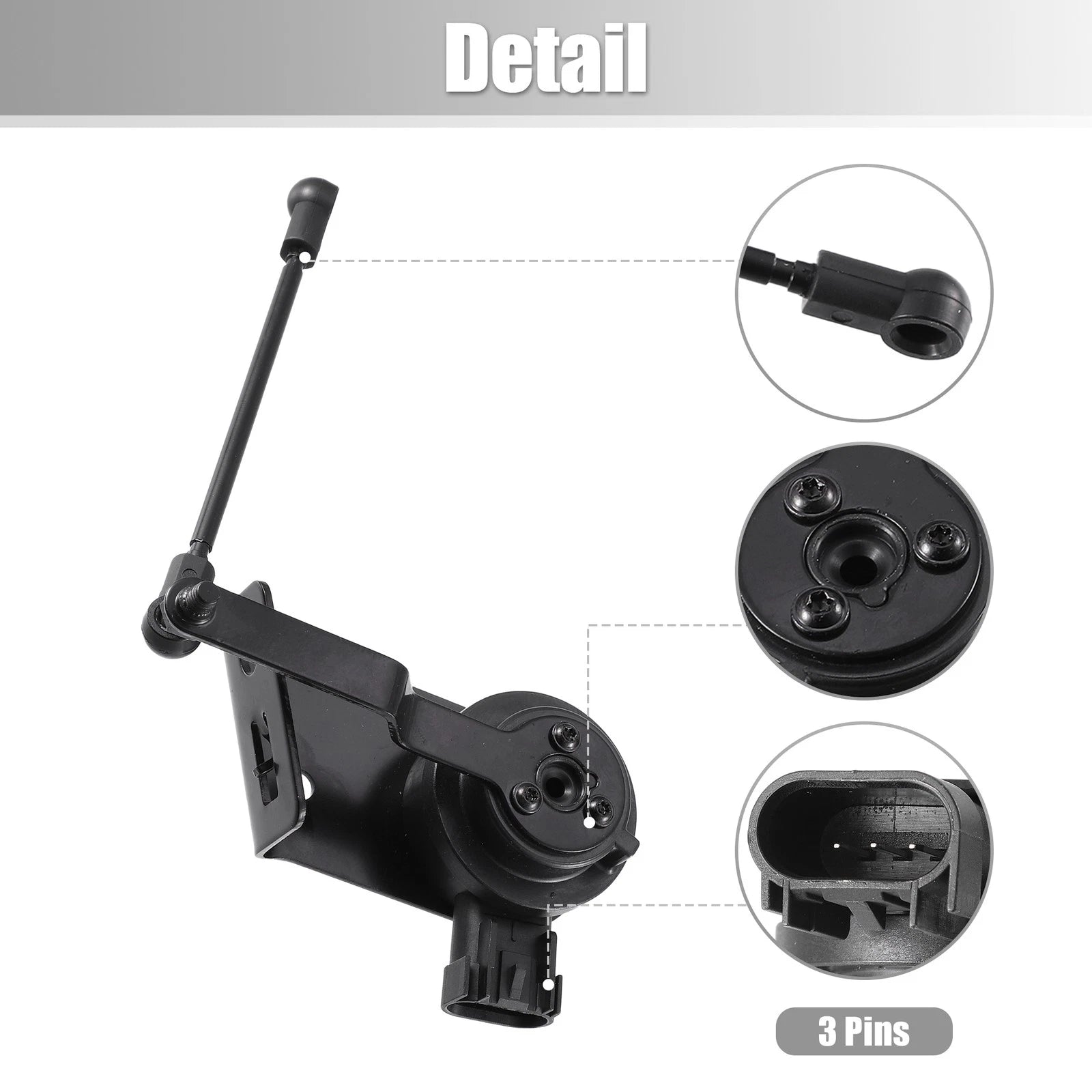 Front Left Air Suspension Ride Height Level Sensor for Cadillac (2015–2020)