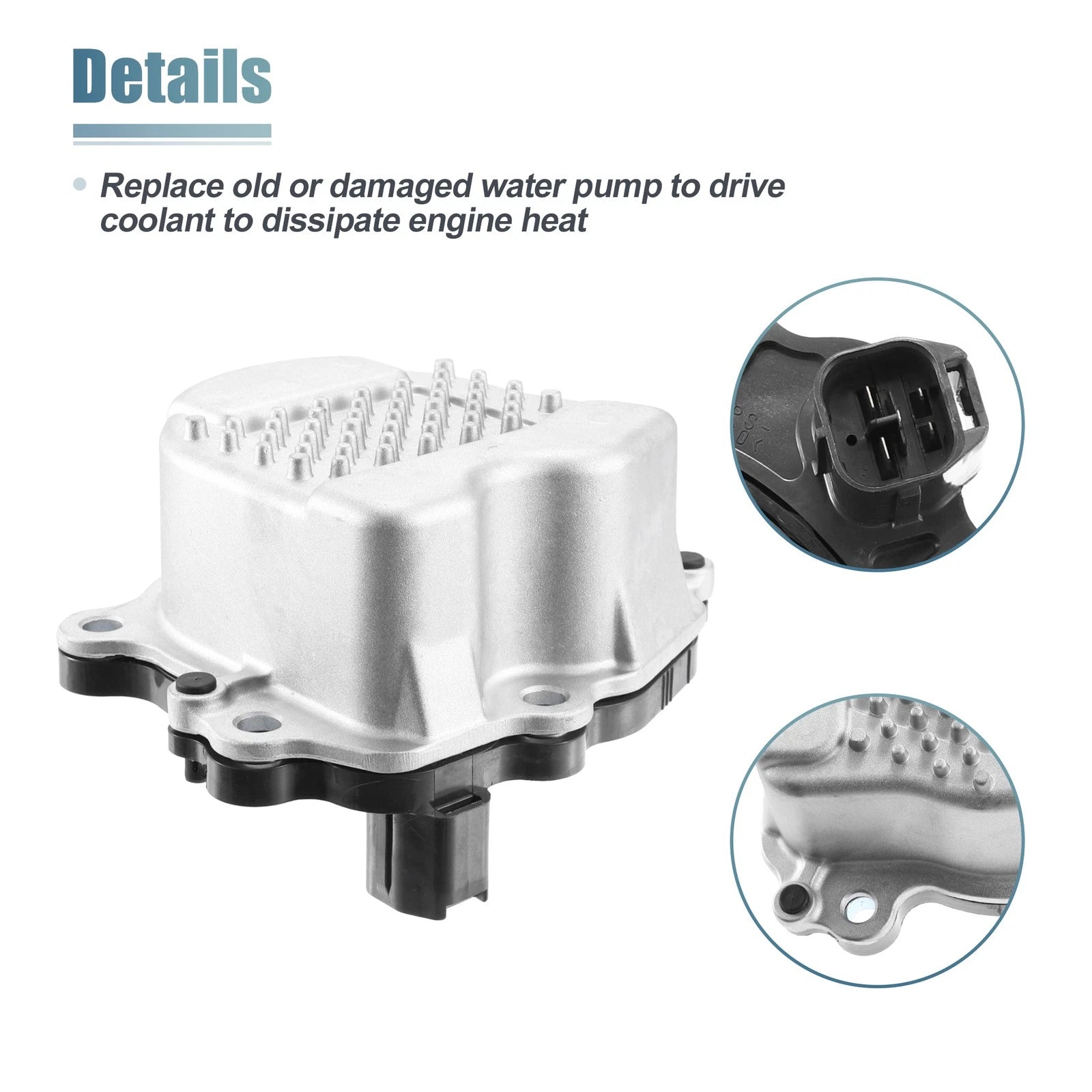 Electric Water Pump 161A0-39025 for Toyota Camry Hybrid (2012–2017)