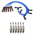 NGK Wire Set & Denso Spark Plugs Kit for Express Savana 1500 (1996–2002)