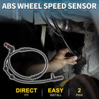 2 x Front ABS Wheel Speed Sensors for Mercedes-Benz C230 (2001-2007)