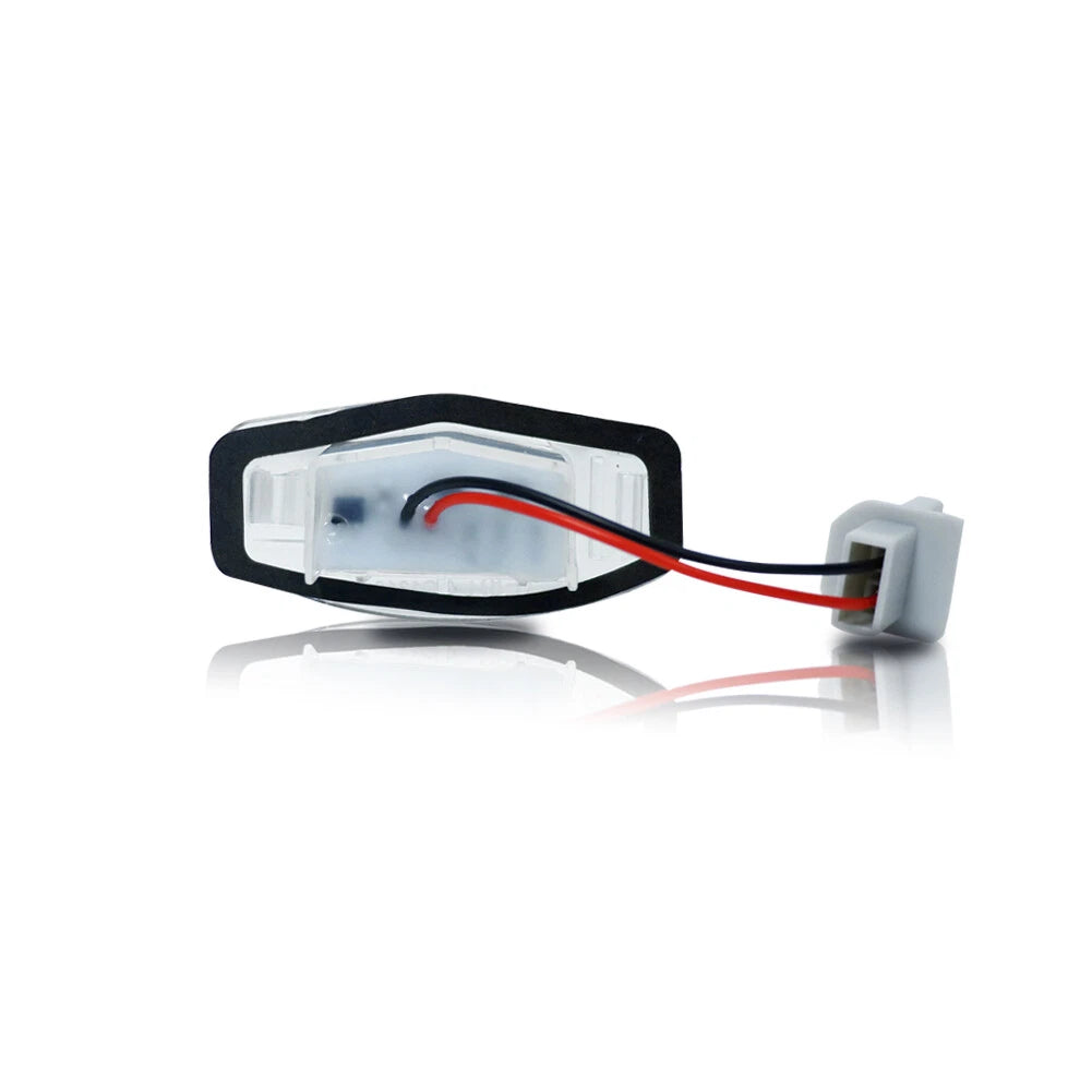 White LED License Plate Lights for Honda Accord, Civic, Acura RDX, TSX