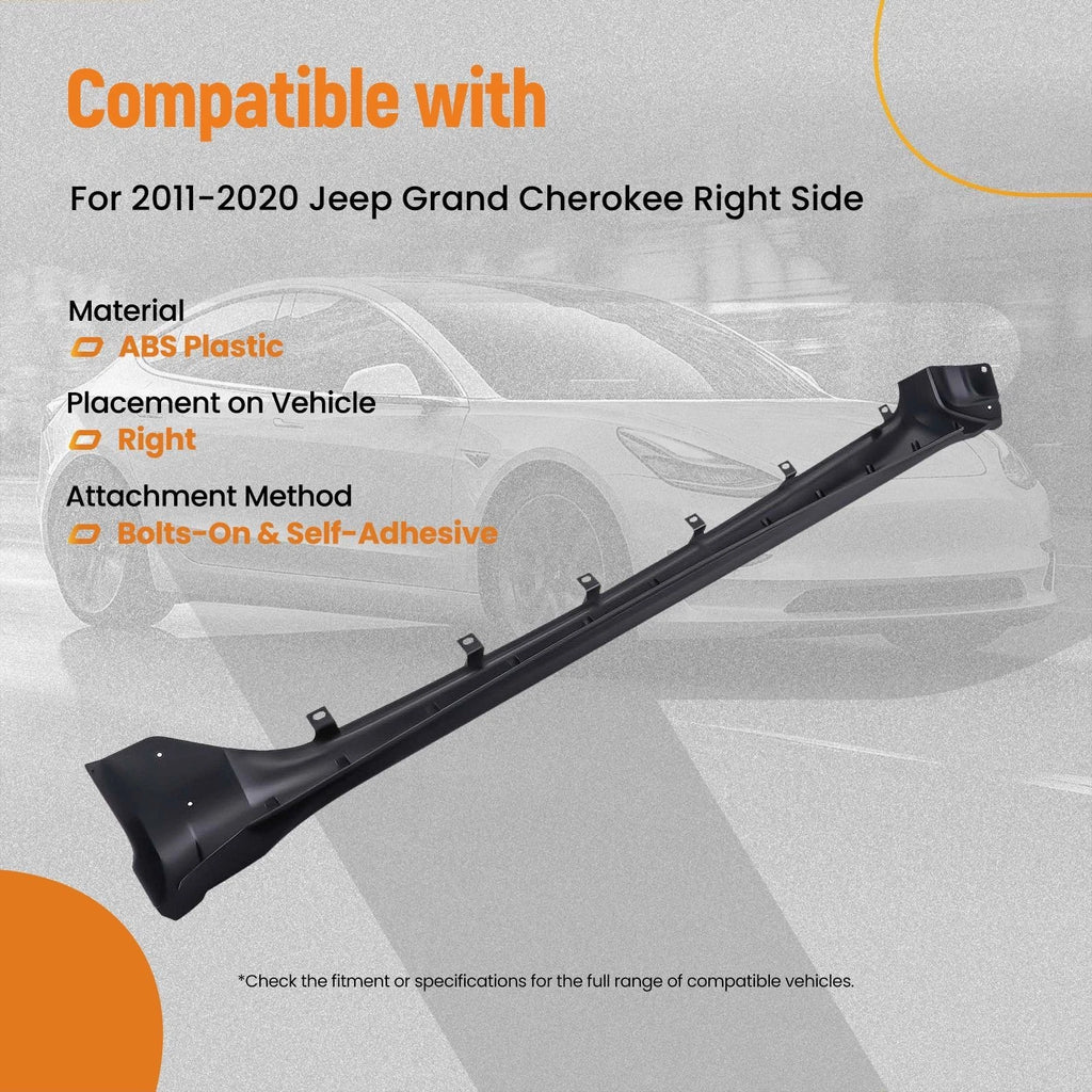 Right Side Body Panel for Jeep Grand Cherokee (2011–2020) 5NP50RXF