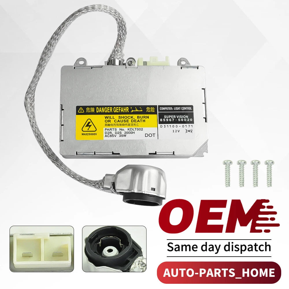 HID Xenon Headlight Ballast Control for Toyota Lexus Lincoln Porsche (2000–2023)
