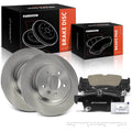 Rear Disc Brake Rotors & Ceramic Pads for Buick Envision (2016–2018)