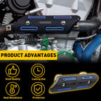 Exhaust Muffler Pipe Heat Shield for Universal Motorcycle (Year Range)