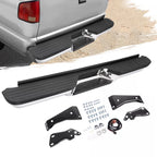 Chrome Steel Rear Bumper for Chevy Silverado GMC Sierra C/K 1500 2500 (1988–2000)