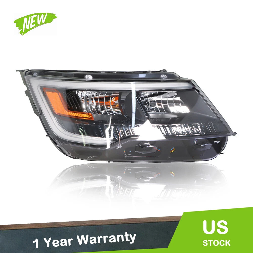 Headlight Assembly with LED DRL for Ford Explorer (2016–2019)