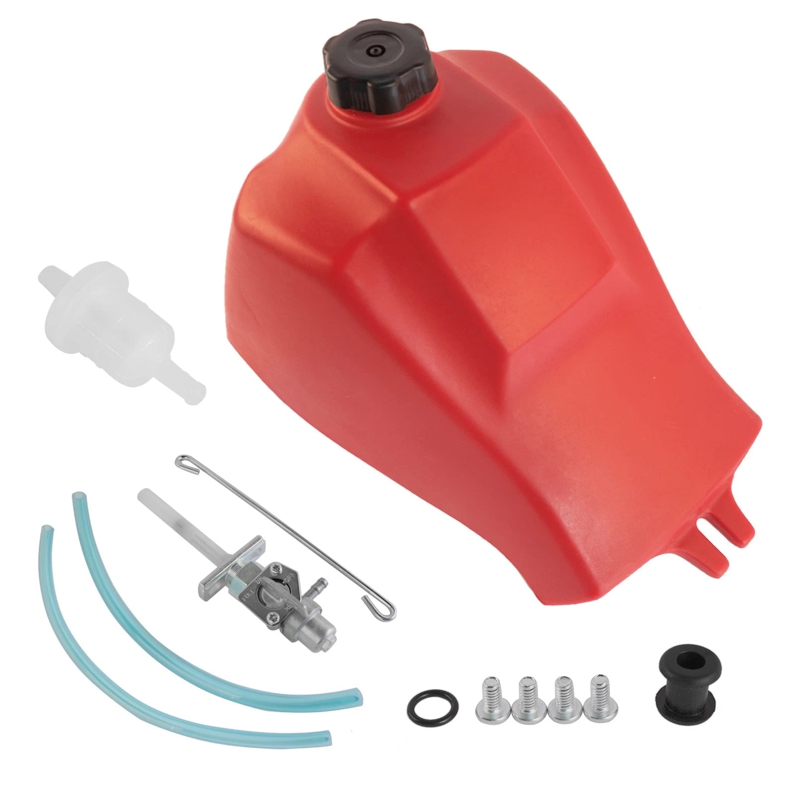 Fuel Tank with Cap & Petcock for Honda ATC185 ATC200 (1980–1984)