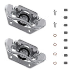 Rear Brake Calipers w/ Brackets for Ford Edge (2011–2014) All Trims