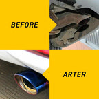 Burnt Blue Titanium Exhaust Muffler Tip for Universal Fit (YYYY–YYYY)