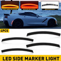Smoked LED Side Marker Lights for Chevrolet Corvette (2014–2019)