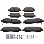 8pcs Brake Pads Set for Chevrolet Blazer (2019–2020) Traverse (2018–2020)