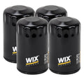 Set of 4 Wix 51393 Engine Oil Filters for (Spin-On)