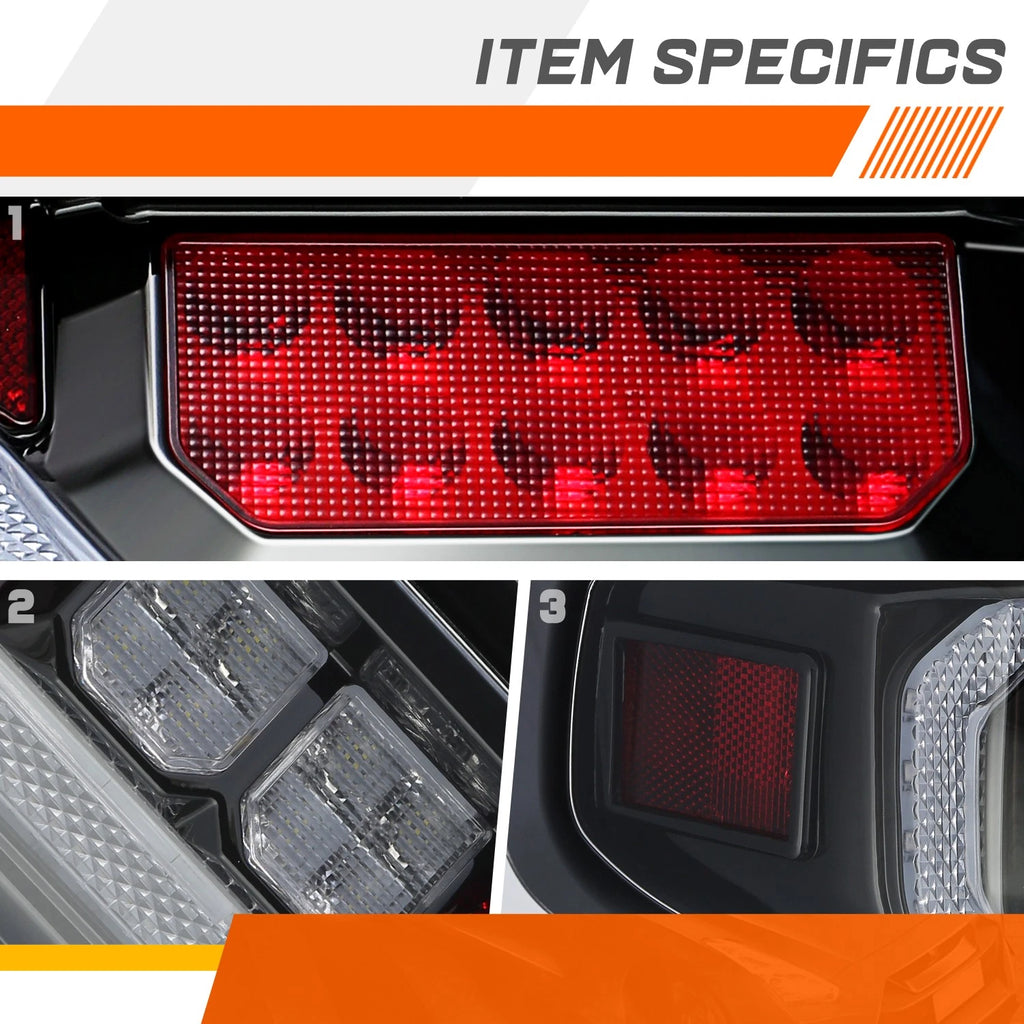 3D LED Bar Halo Ring Projector Headlights for Freightliner Cascadia (2008–2017)