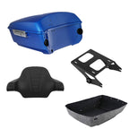 Trunk Backrest Mount Rack for Harley Road Glide (2014–2026) Electric Blue