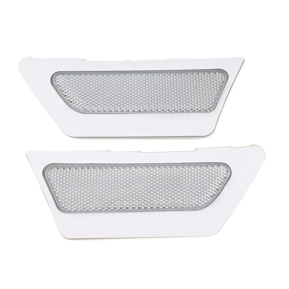 Front Bumper Reflector Side Marker Light for Audi A4 B9 (2017–2019) 1pcs White
