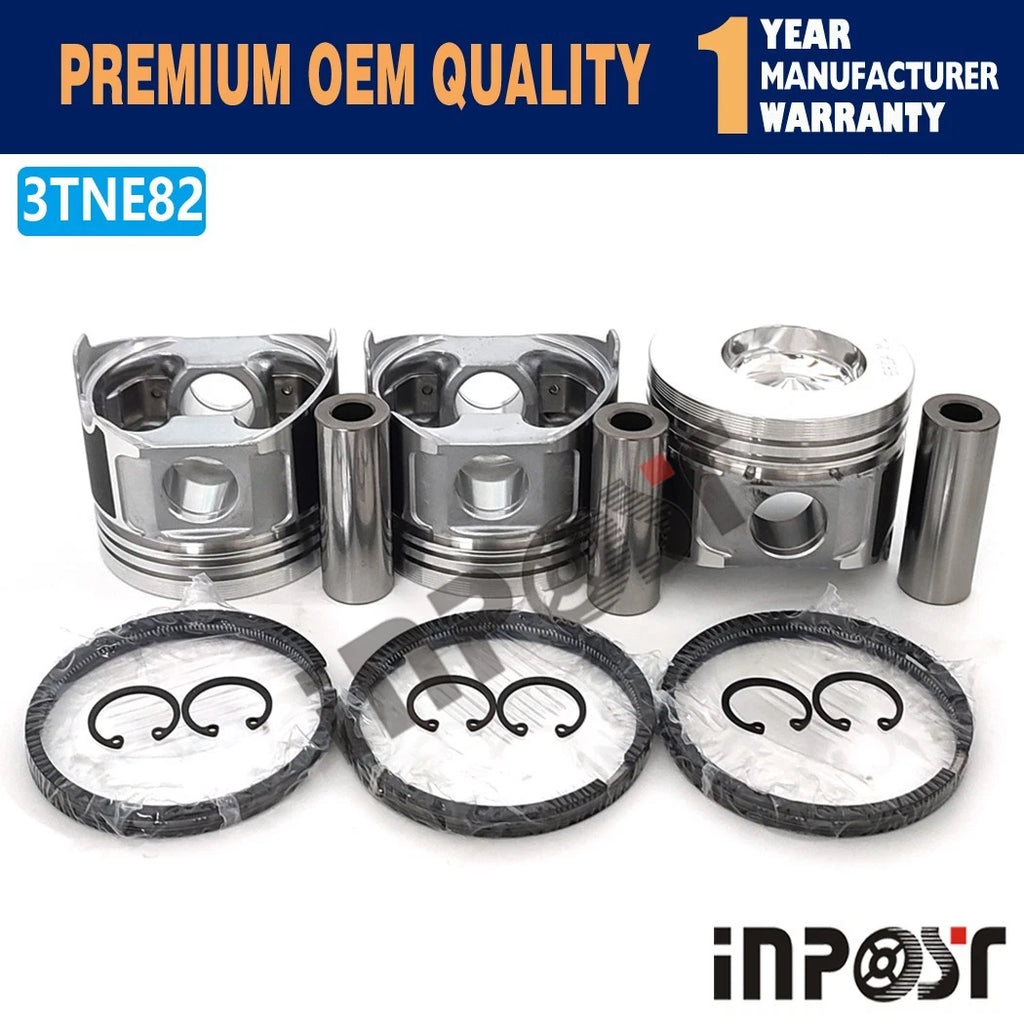 Overhaul Rebuild Kit for Yanmar 3TNE82, 3TNE82A