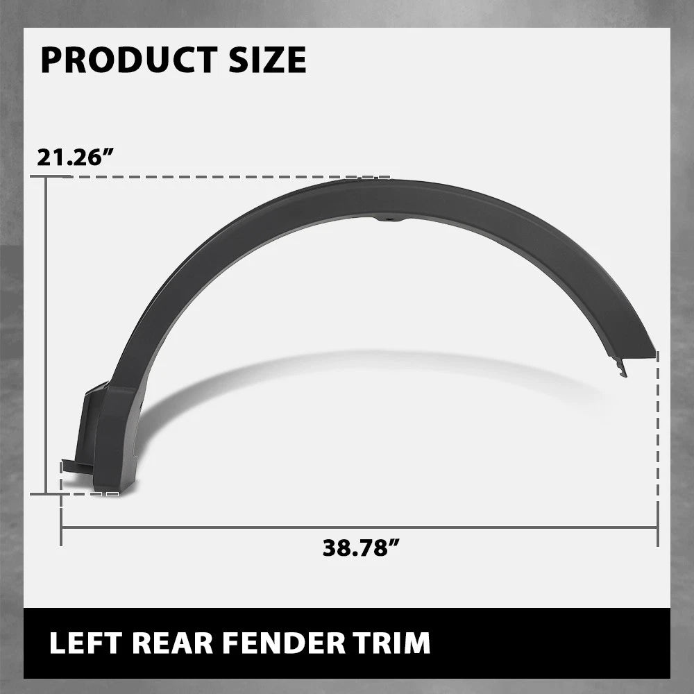 Rear Left Fender Flare for Toyota RAV4 (2016–2018)