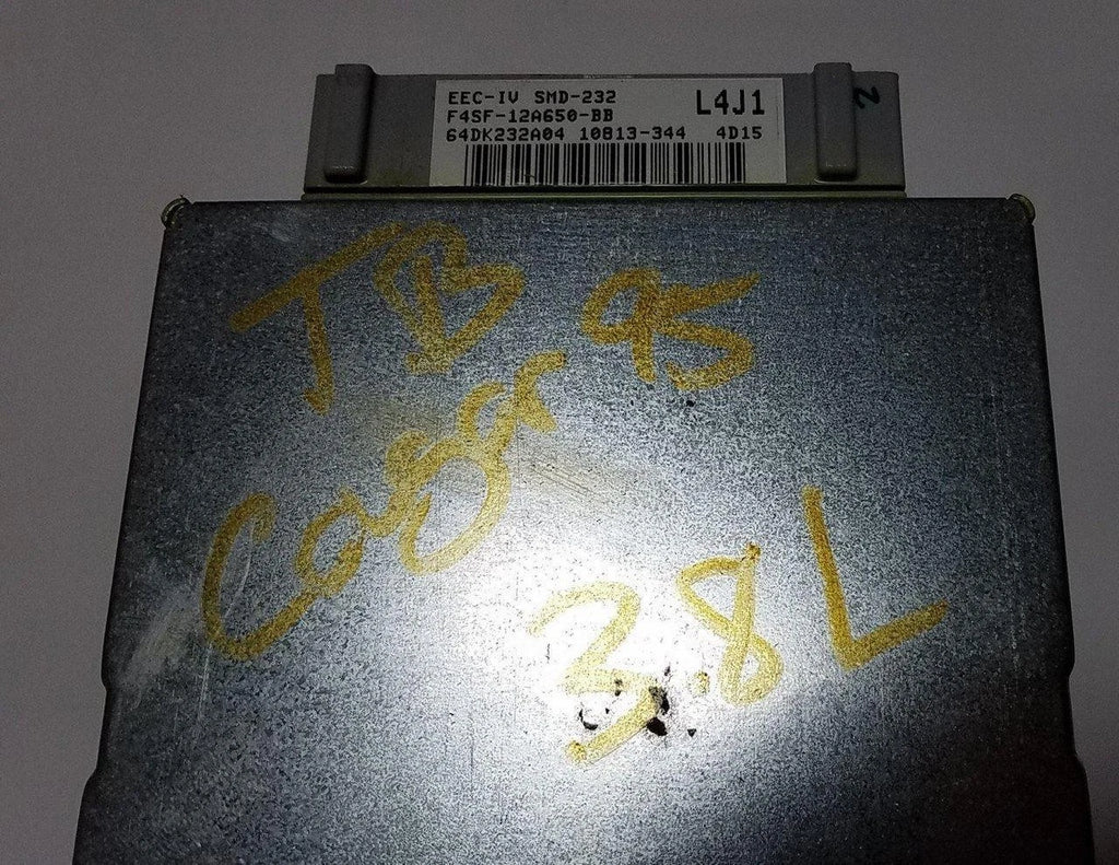 EEC-IV ECU for 1995 Thunderbird Cougar 3.8L (1995) F4SF-12A650-BB L4J1