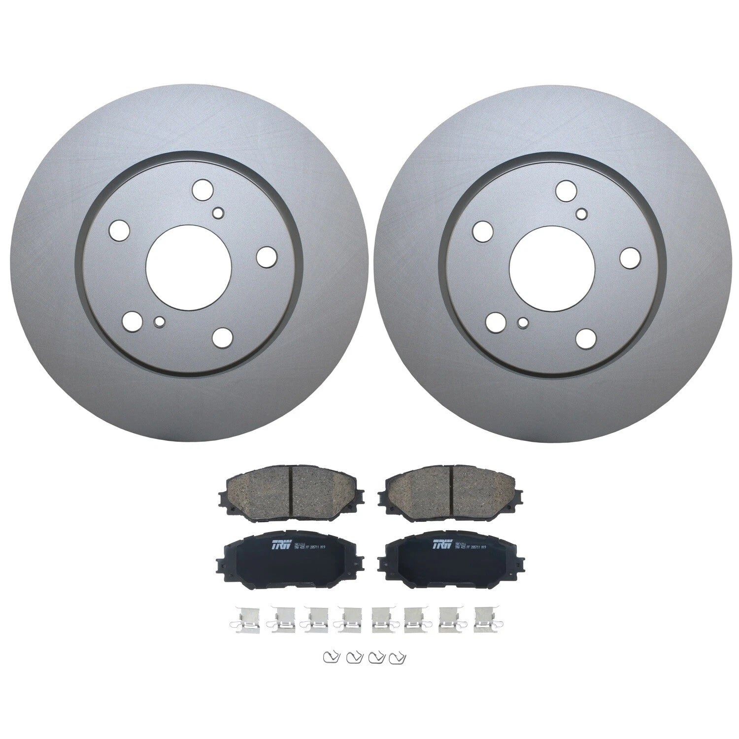 Front Brake Kit with 275mm Disc Rotors & TRW Ceramic Pads for HS250h xB Prius V RAV4 (2010–2018)