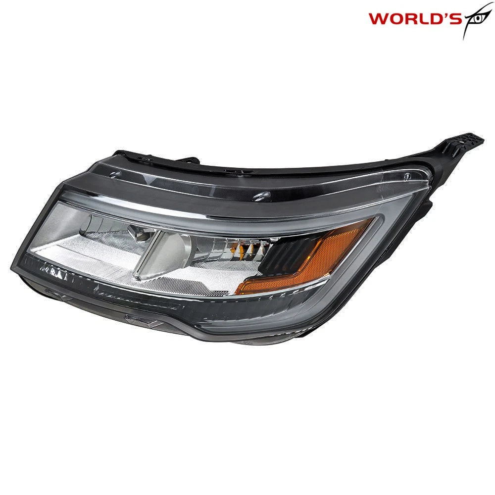 Chrome Headlights for Ford Explorer Limited/XLT/Platinum (2016–2018)