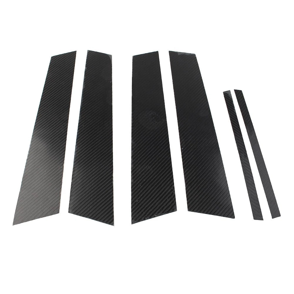 Set of 6 B Pillar Post Cover Trim for Alfa Romeo Giulia (2017–2021)