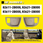 Set of 4 Inside Door Handle Trim Covers for Hyundai Santa Fe (2007â2012)