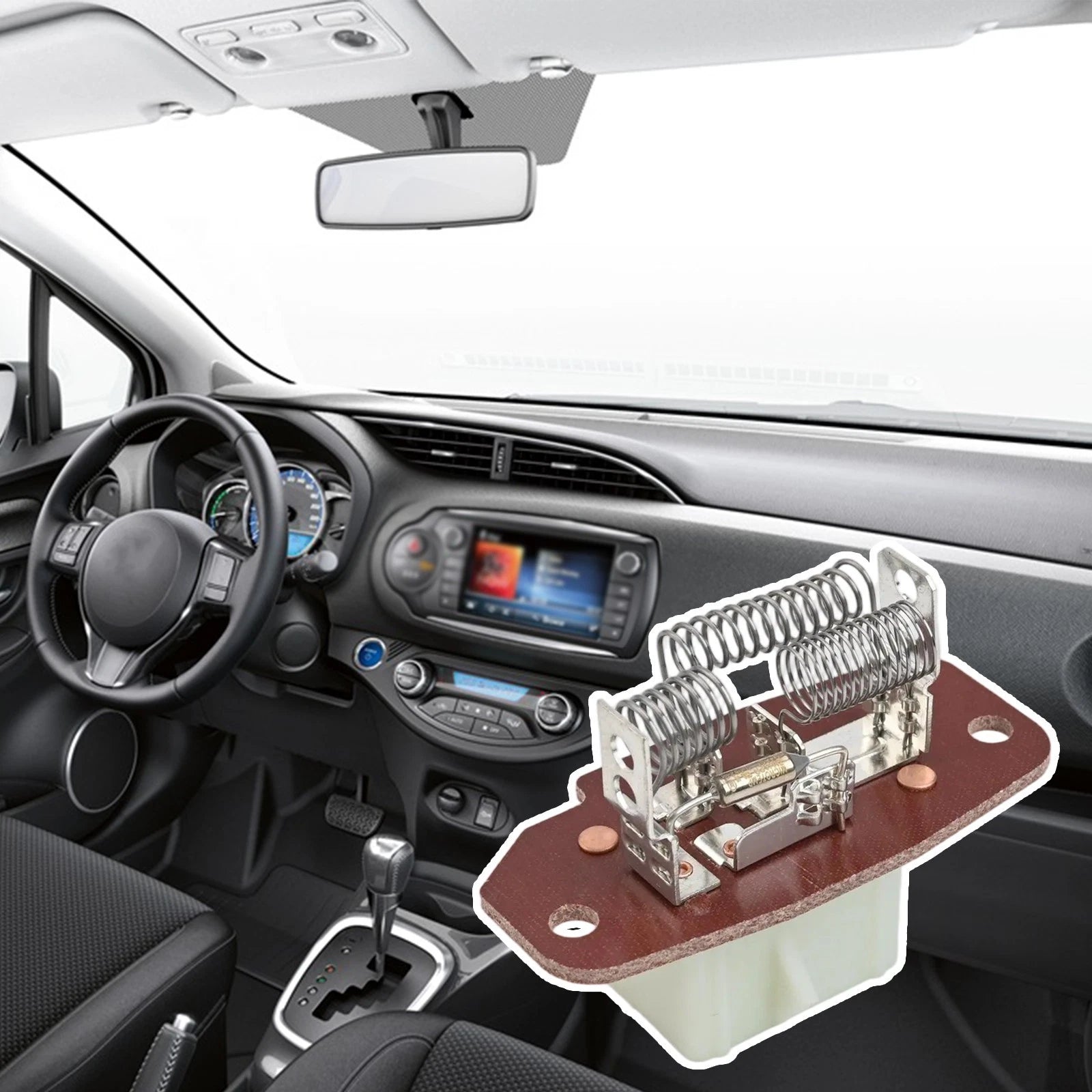 HVAC Airflow Control with Blower Motor Resistor for Ford Trucks