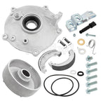 Rear Brake Drum Hub Plate Cover & Shoes Kit for Honda Recon 250 (2002–2004)