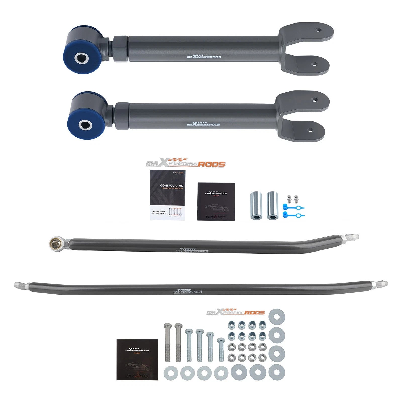 Steering Crossover Kit & Front Upper Control Arm for Jeep Cherokee XJ (1984-2001)