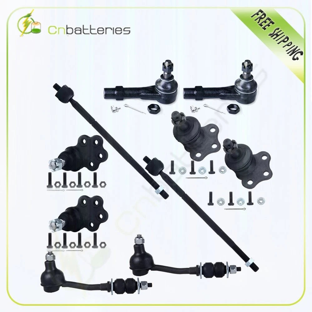 10X Suspension Ball Joint Tie Rod Sway Bar Kit for Dodge Dakota (1997–1999)