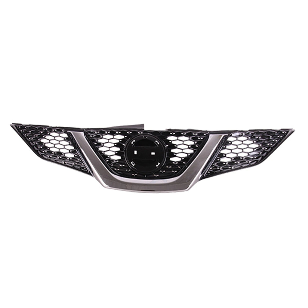 Replacement Front Grille Chrome ABS Plastic for 2017 Nissan Qashqai (Canada)