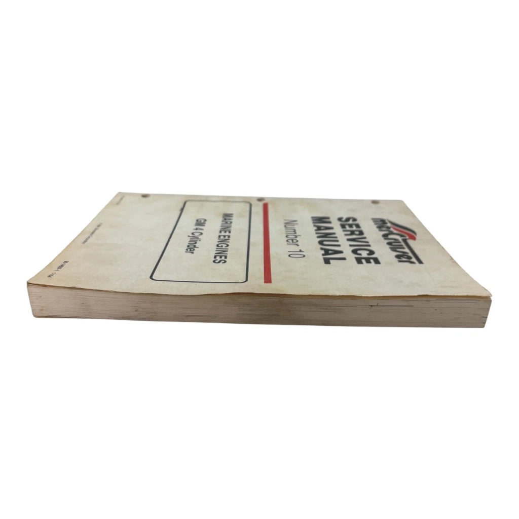 Service Manual #10 for MerCruiser GM 4 Cylinder (1994) 90-14693--1