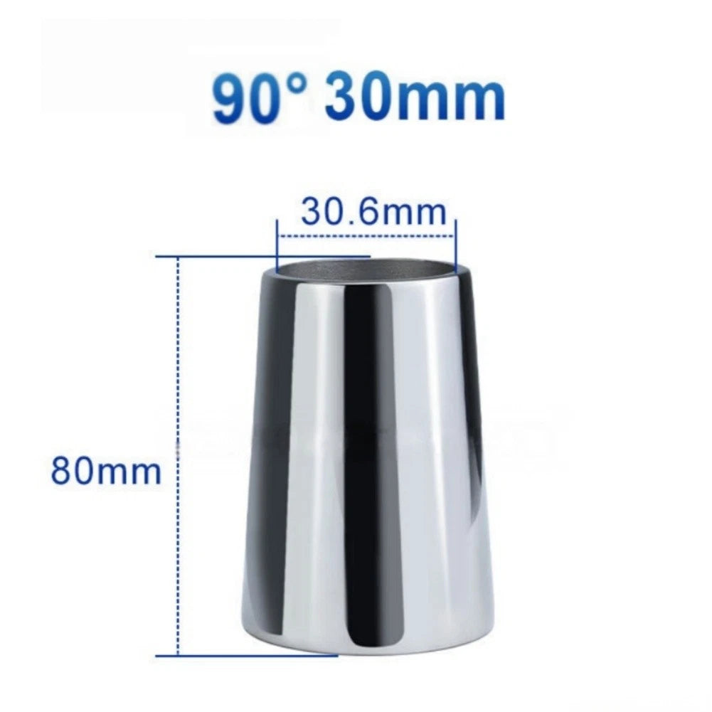 316 Stainless Steel 90 Degree Flagpole Bracket for Marine Applications