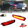 Red LED Rear Side Marker Signal Lights for VW Beetle (2006–2010)
