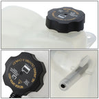 Engine Coolant Overflow Tank Reservoir Bottle + Cap for Cadillac CTS (2003–2006)