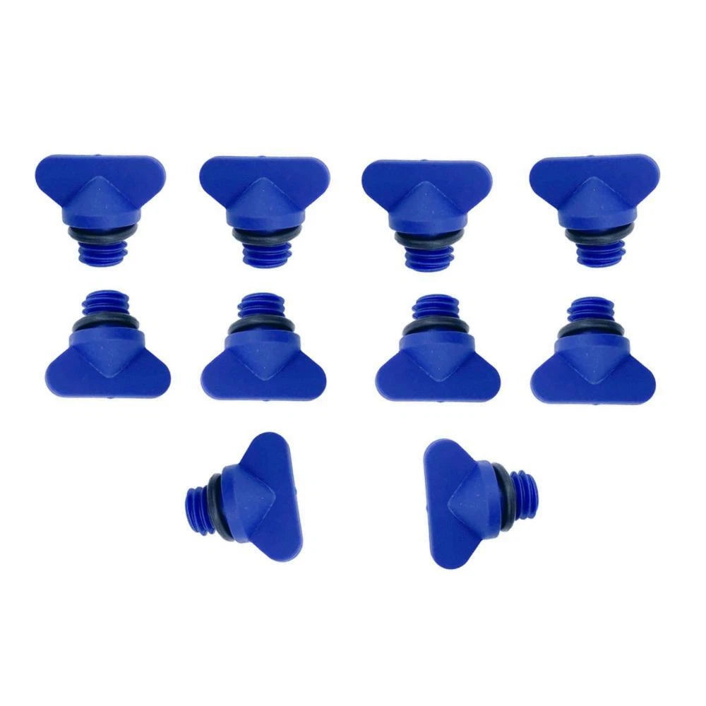 Pack of 10 Mercruiser Manifold Engine Block Drain Plug Kit 22-806608A02, 18-4226