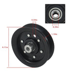 Set of 3 Flat Idler Pulleys for Toro (Various Models)