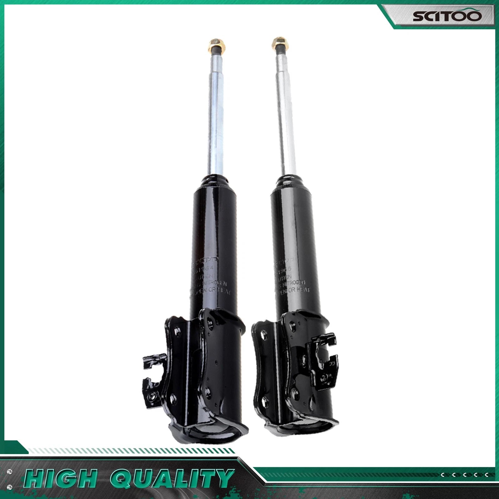 Front Shocks Struts for Chevrolet Tracker, Geo Tracker (1996–2004) LH RH