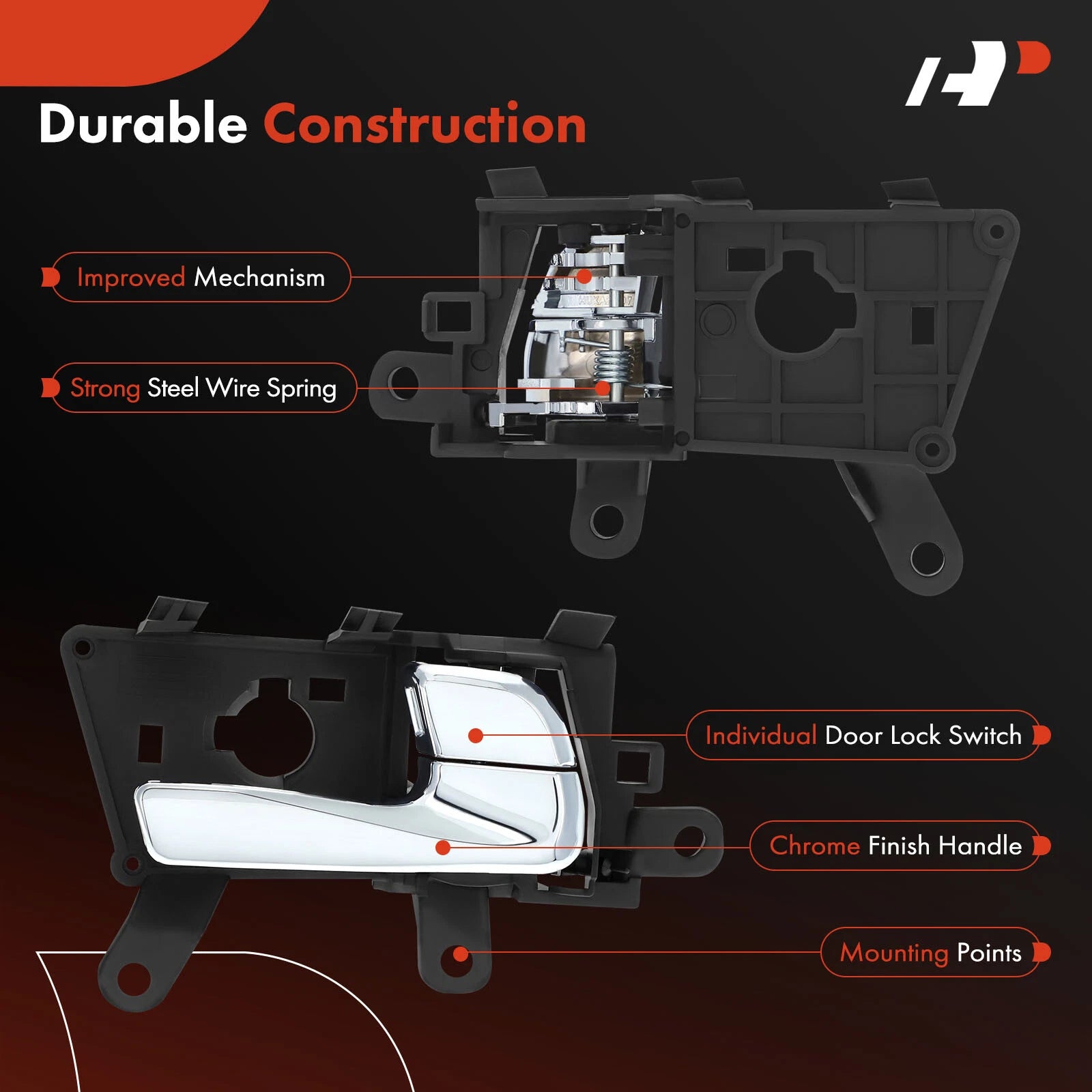 Chrome Interior Door Handle for Kia Optima (2014-2015)