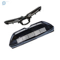 Set of 2 Front Upper Lower Bumper Grille for Toyota Corolla (2017–2019)