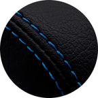 Manual Shift Boot for Acura RSX (2002–2006) Black Synthetic Leather Blue Stitch