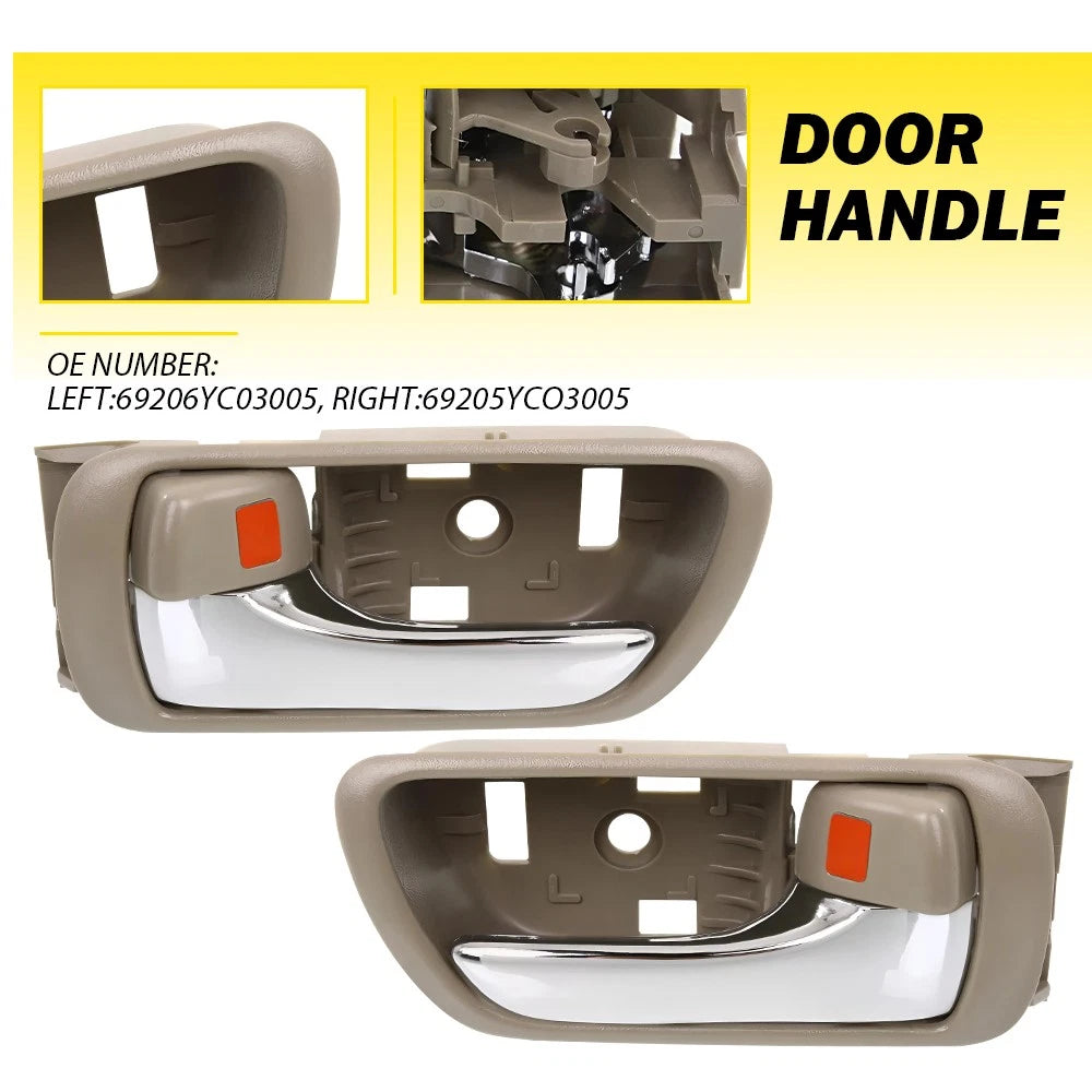 Interior Door Handle for Toyota Camry (2002–2006) Beige
