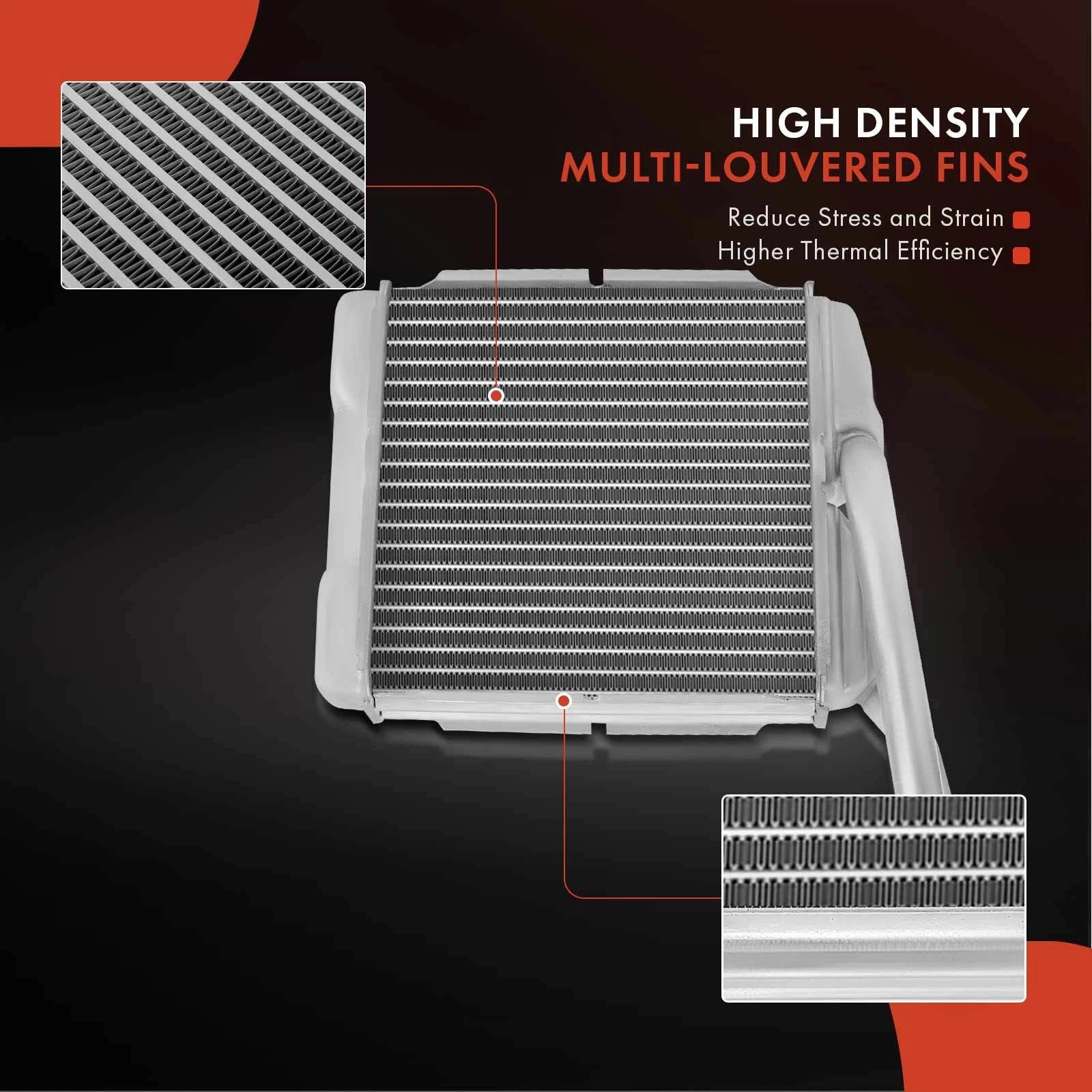 HVAC Heater Core for Honda Passport, Isuzu Rodeo, Amigo, Pickup (1994–1997)