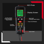 HT93 Handheld Digital Multimeter with NCV Detection for Engineers