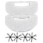 Side Brushes and Filters Kit for WAP W90 W95 W96 (Replacement)