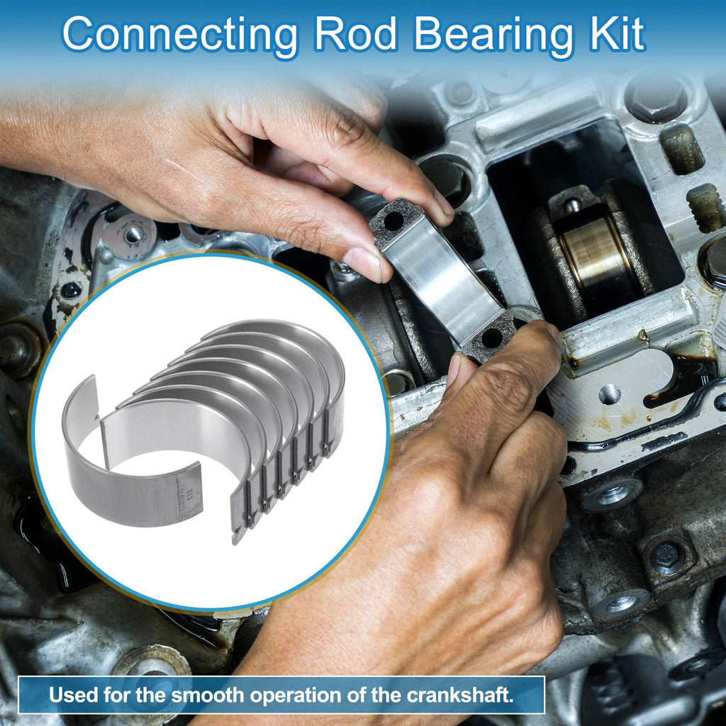 Set of 8 Connecting Rod Bearings for Chevrolet Malibu (2013–2015) No.12656780