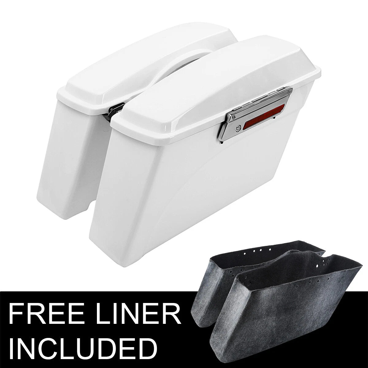 Saddlebag Set for Harley Touring Street Electra Glide FLHT (1994–2013)
