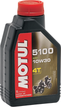 MOTUL 5100 4T Synthetic Blend Oil 10W-30 for Motorcycle (1L) 104062